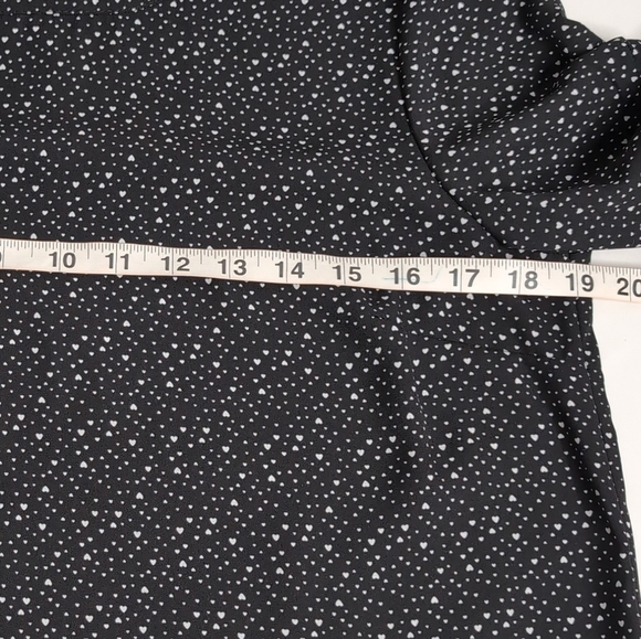 Artizan Robin Barre Black and White Patterned Blouse, Size S - Picture 6 of 7